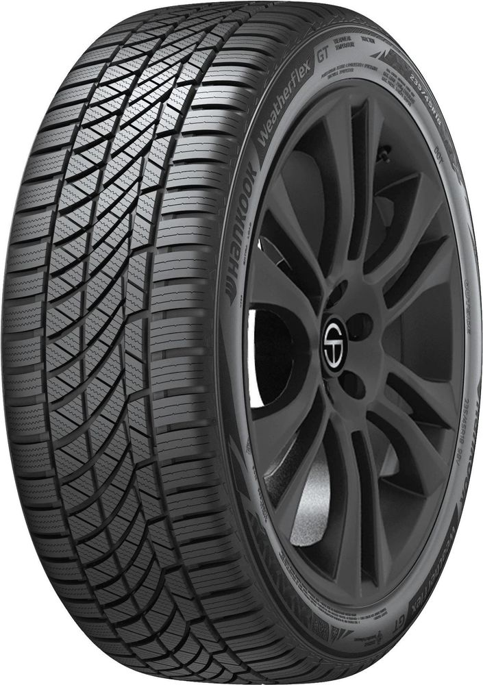Set of (4) New 215/45R17 Hankook Weatherflex GT H755 91V - Image 1