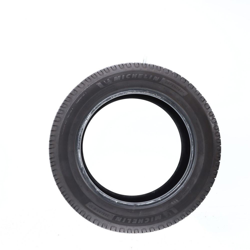 Set of (2) Used 235/55R17 Michelin Defender 2 99H - 9.5-10/32 - Image 6
