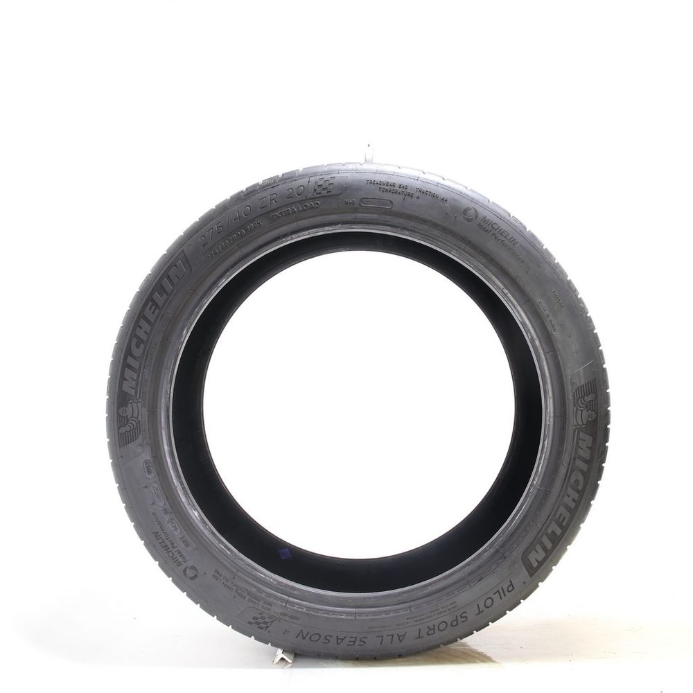 Set of (2) Used 275/40ZR20 Michelin Pilot Sport All Season 4 106Y - 6-7.5/32 - Image 3