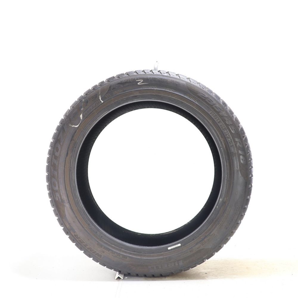 Set of (2) Used 235/45R18 Pirelli Winter Sottozero 3 TO PNCS 98V - 7-8/32 - Image 6