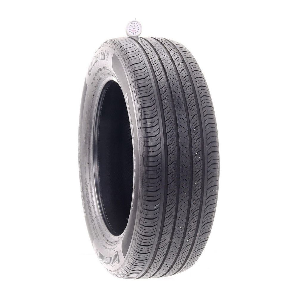 Set of (4) Used 225/60R18 Continental ProContact TX 100H - 7-7.5/32 - Image 1