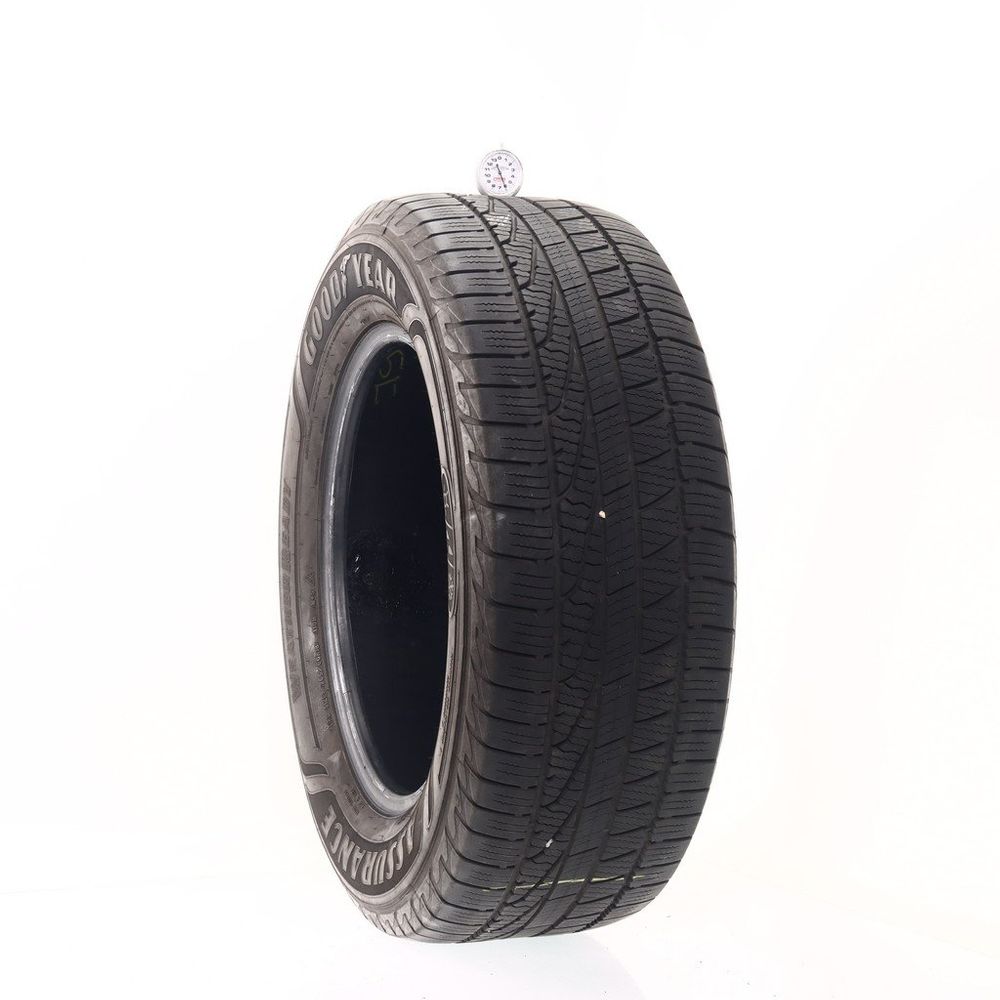 Set of (2) Used 265/60R18 Goodyear Assurance WeatherReady 110H - 6-7/32 - Image 1