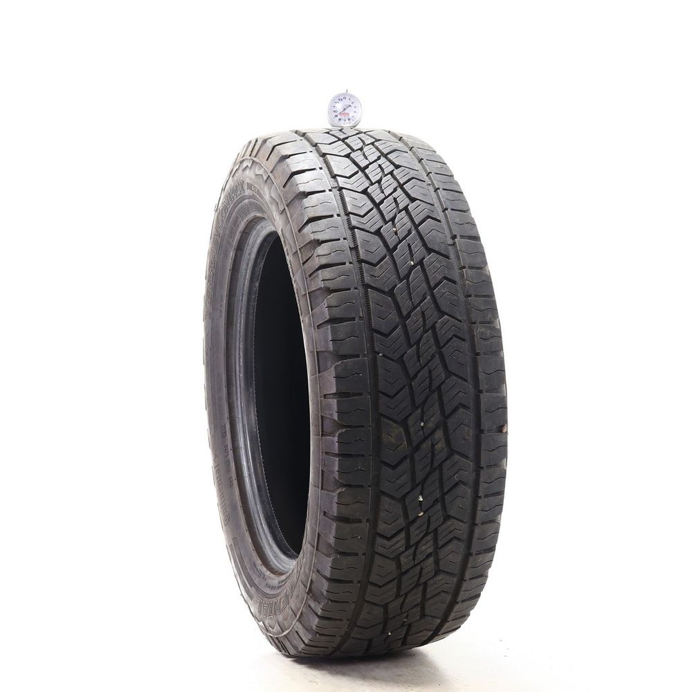 Set of (2) Used 245/60R18 Continental TerrainContact AT 105H - 9-10/32 - Image 1