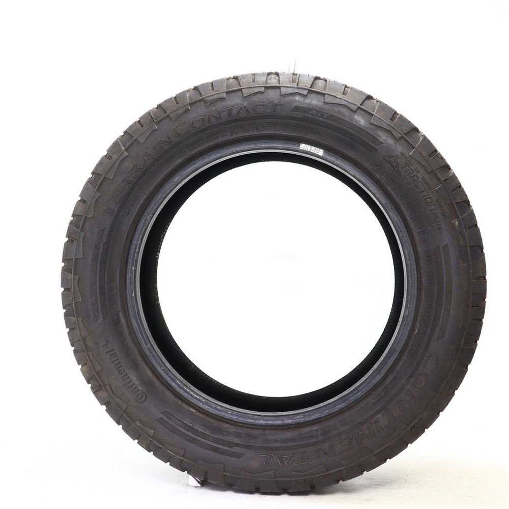 Set of (2) Used 245/60R18 Continental TerrainContact AT 105H - 9-10/32 - Image 3