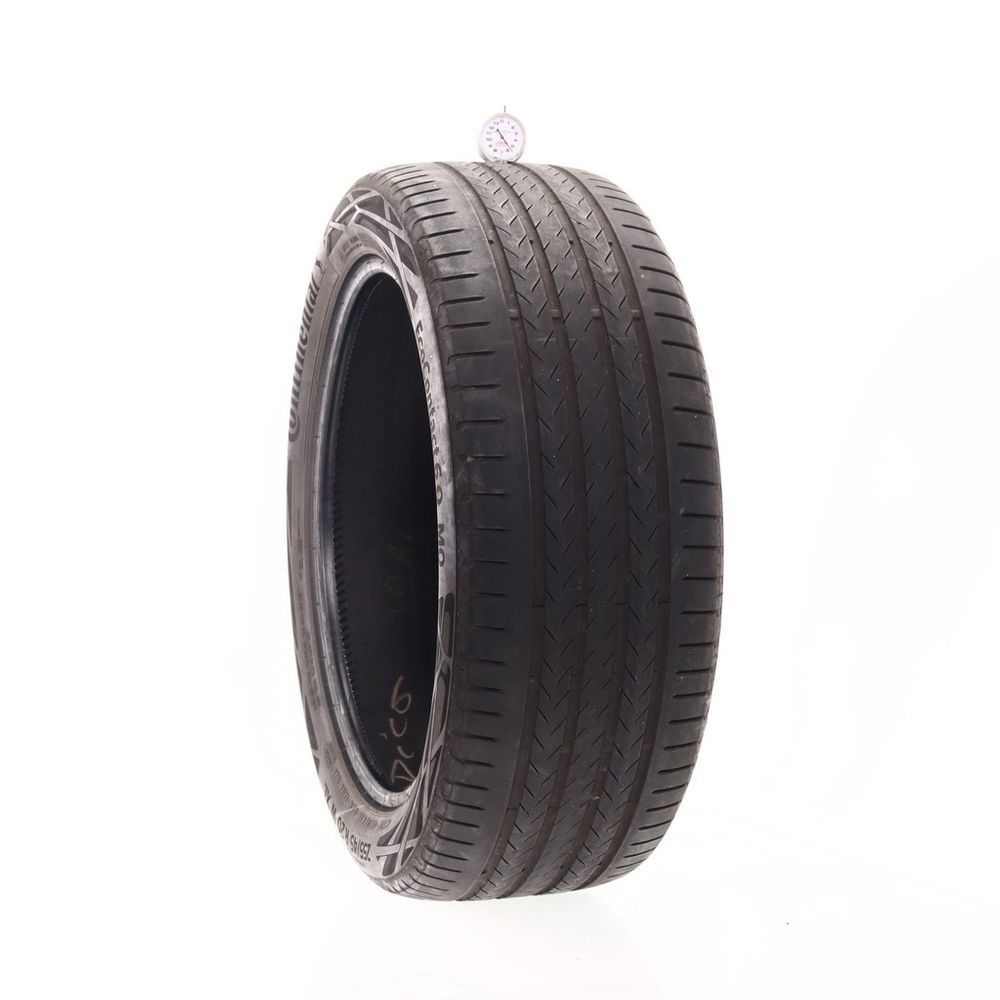 Set of (2) Used 255/45R20 Continental EcoContact 6Q MO 105W - 5.5-6/32 - Image 1