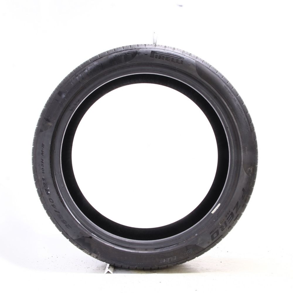 Set of (2) Used 265/40R21 Pirelli P Zero MOE-S Run Flat PNCS ELECT 105H - 7-7.5/32 - Image 3