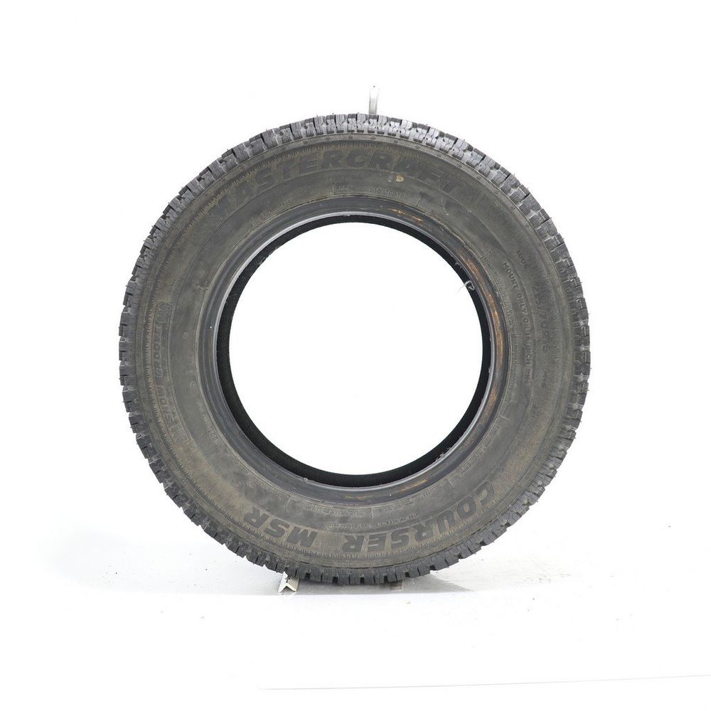 Set of (2) Used 215/70R16 Mastercraft Courser MSR Studded 100S - 9.5-10/32 - Image 3
