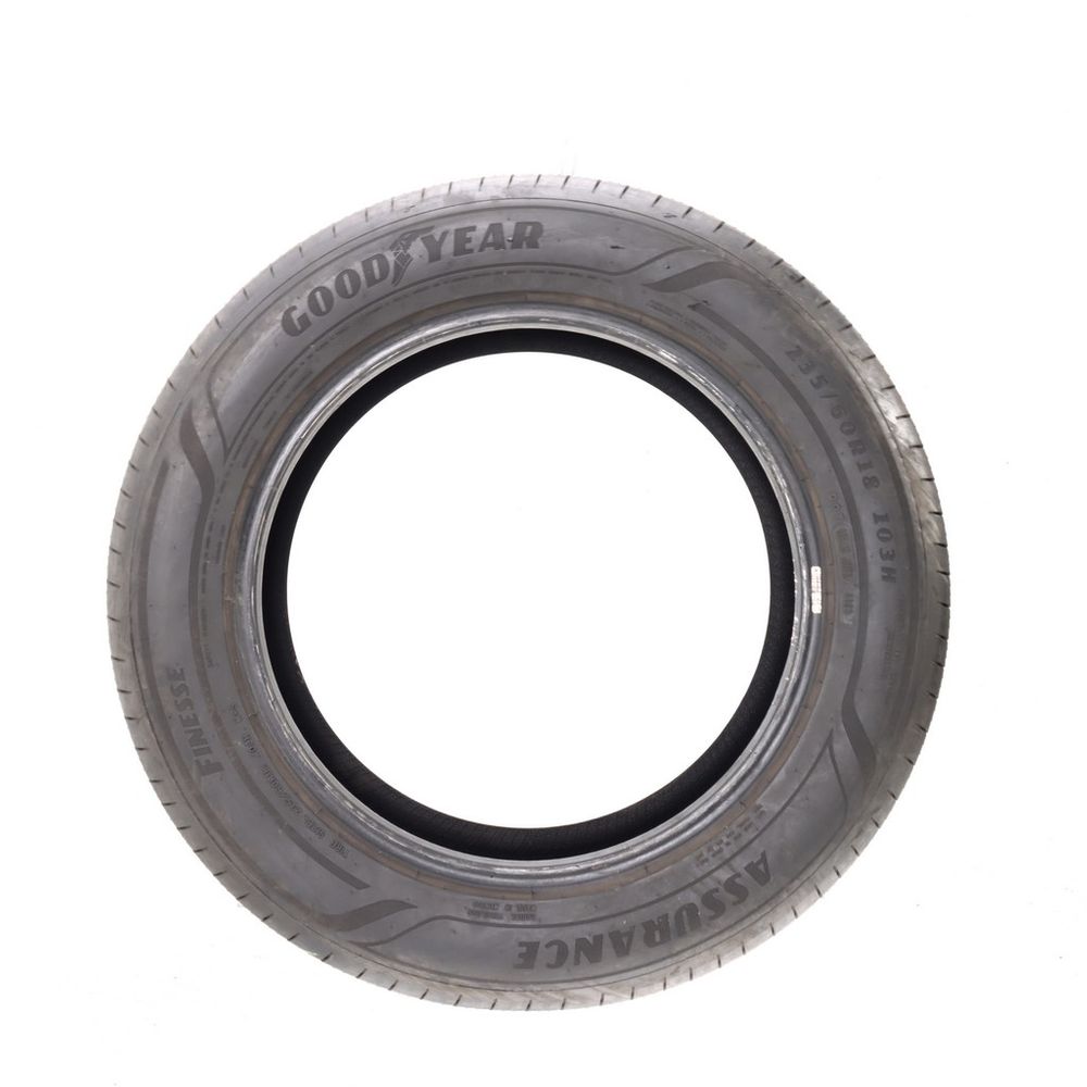 Set of (2) Used 235/60R18 Goodyear Assurance Finesse 103H - 4.5/32 - Image 3