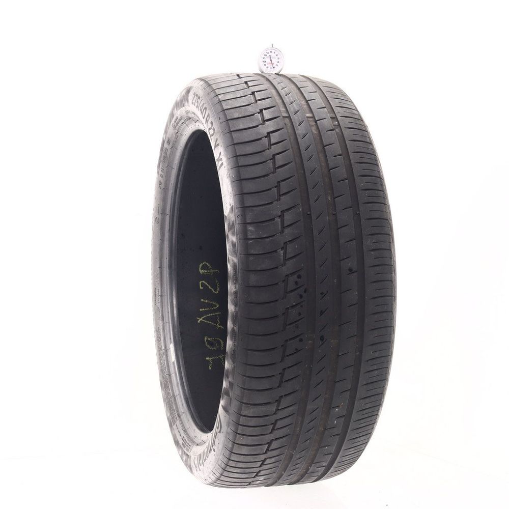 Set of (4) Used 275/40R22 Continental PremiumContact 6 SSR 107Y - 5-6/32 - Image 4