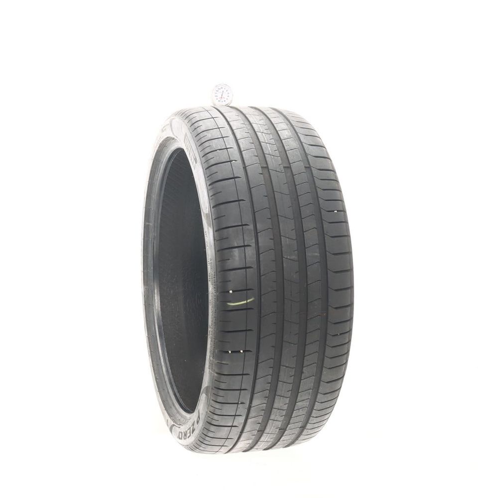 Set of (2) Used 285/35ZR23 Pirelli P Zero B1 PZ4 107Y - 7.5/32 - Image 1