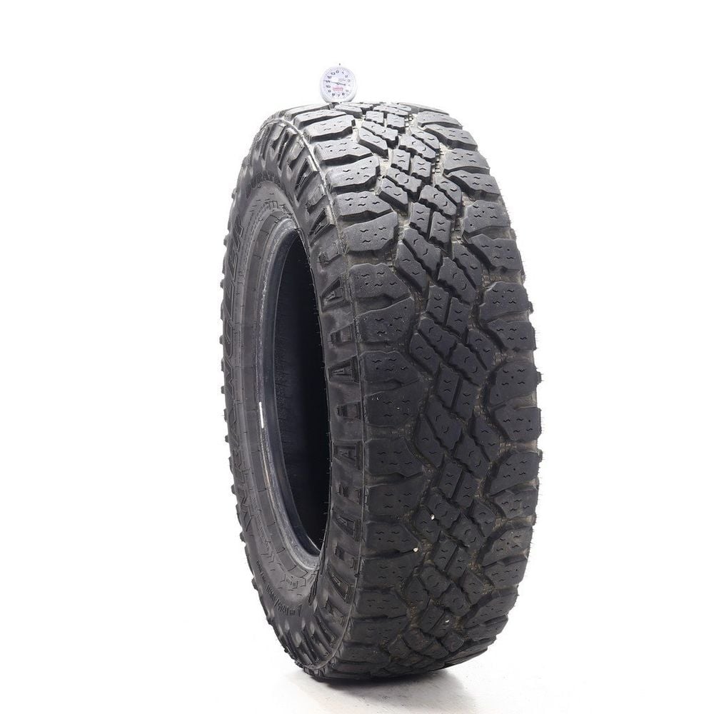 Set of (2) Used LT 245/70R17 Goodyear Wrangler Duratrac 119/116Q E - 11/32 - Image 1