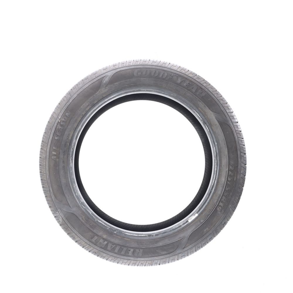 Set of (4) Used 225/55R19 Goodyear Reliant All-season 99V - 8.5-9/32 - Image 3