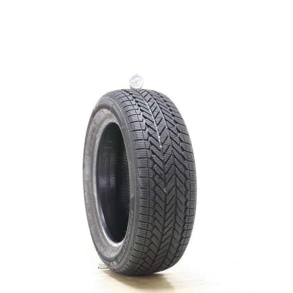 Set of (2) Used 205/55R16 Bridgestone WeatherPeak 91V - 9.5/32 - Image 1