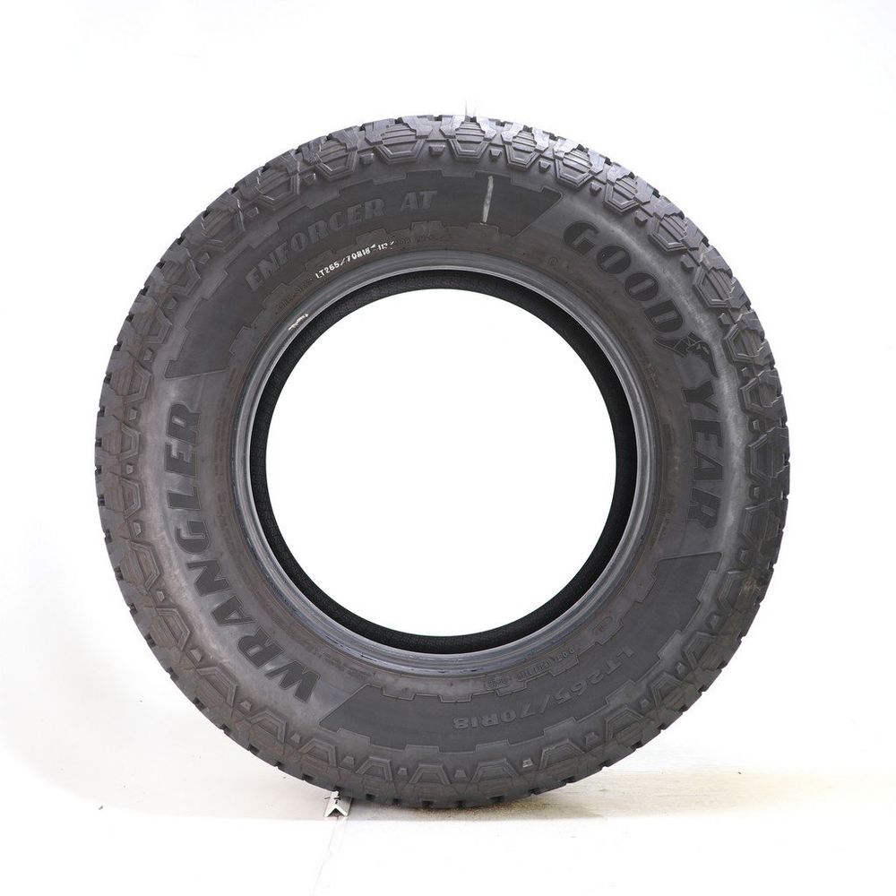 Set of (2) Used LT 265/70R18 Goodyear Wrangler Enforcer AT 113/110H C - 10.5-12/32 - Image 3