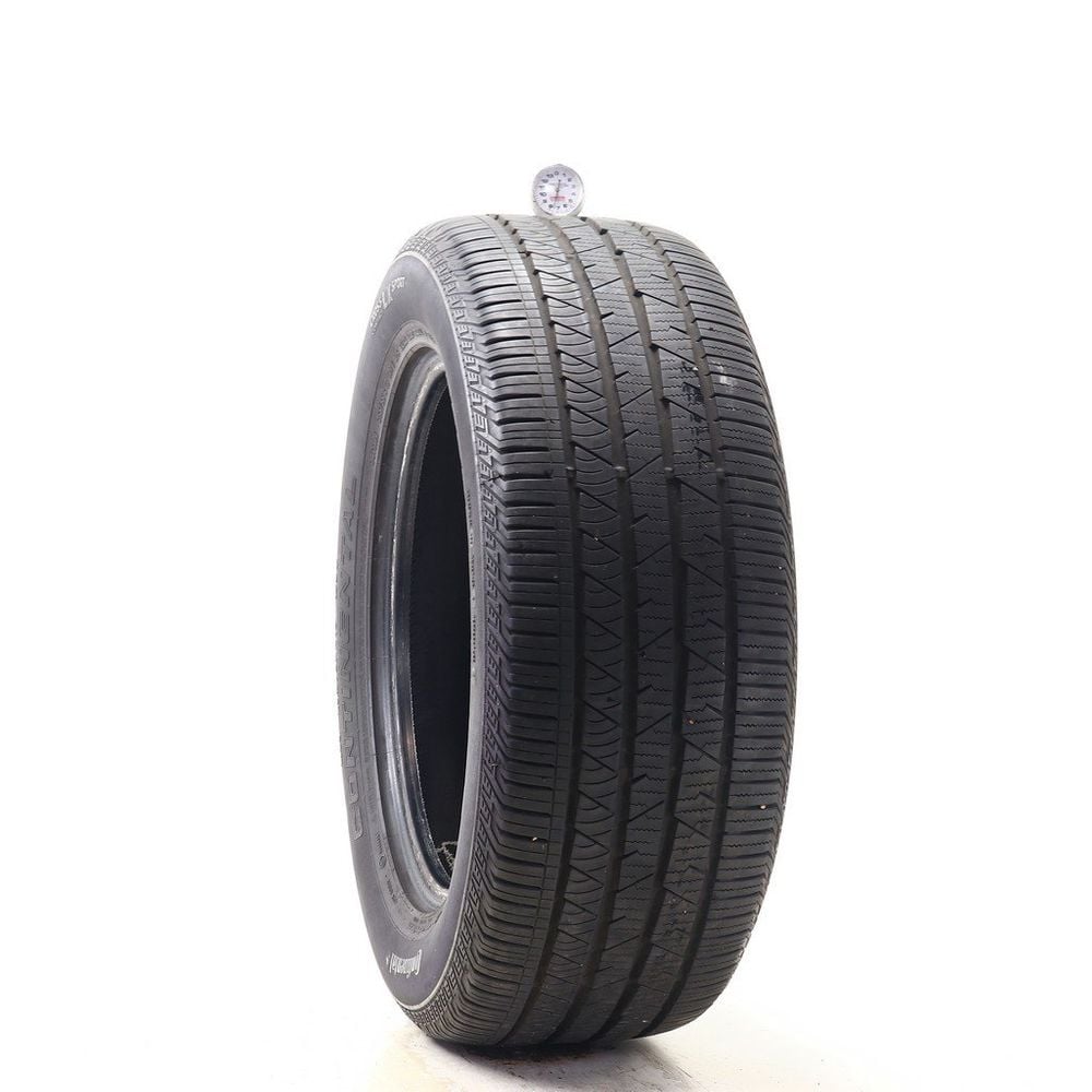 Set of (2) Used 255/55R18 Continental CrossContact LX Sport NO 109V - 7.5-8/32 - Image 1