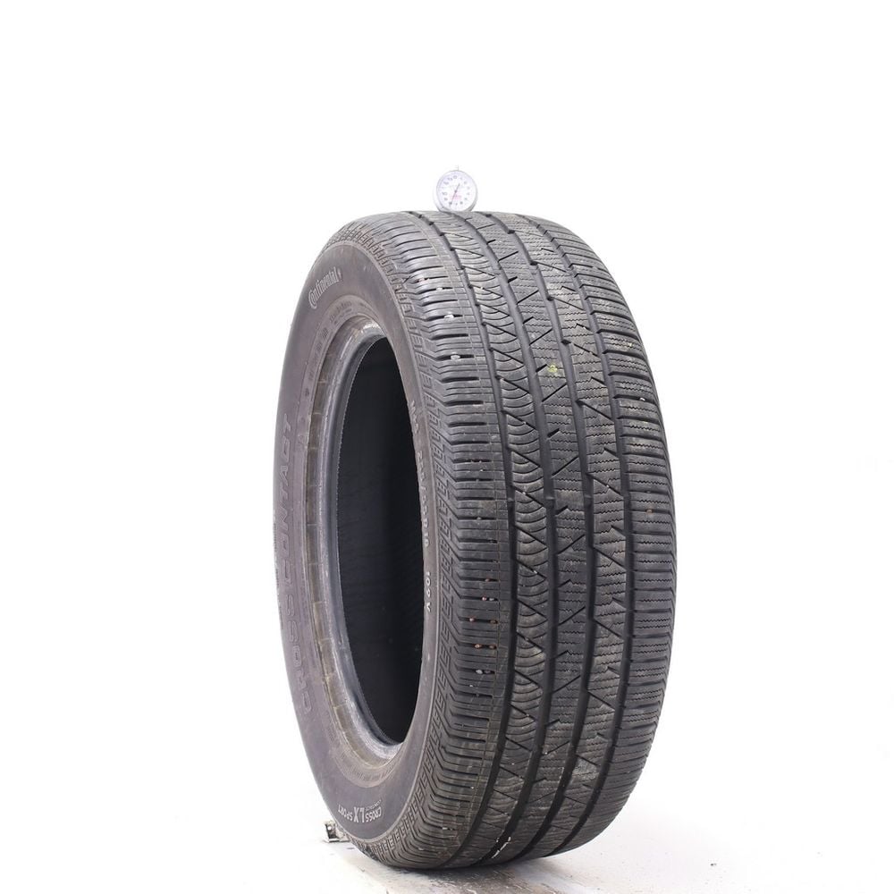 Set of (2) Used 255/55R18 Continental CrossContact LX Sport NO 109V - 7.5-8/32 - Image 4