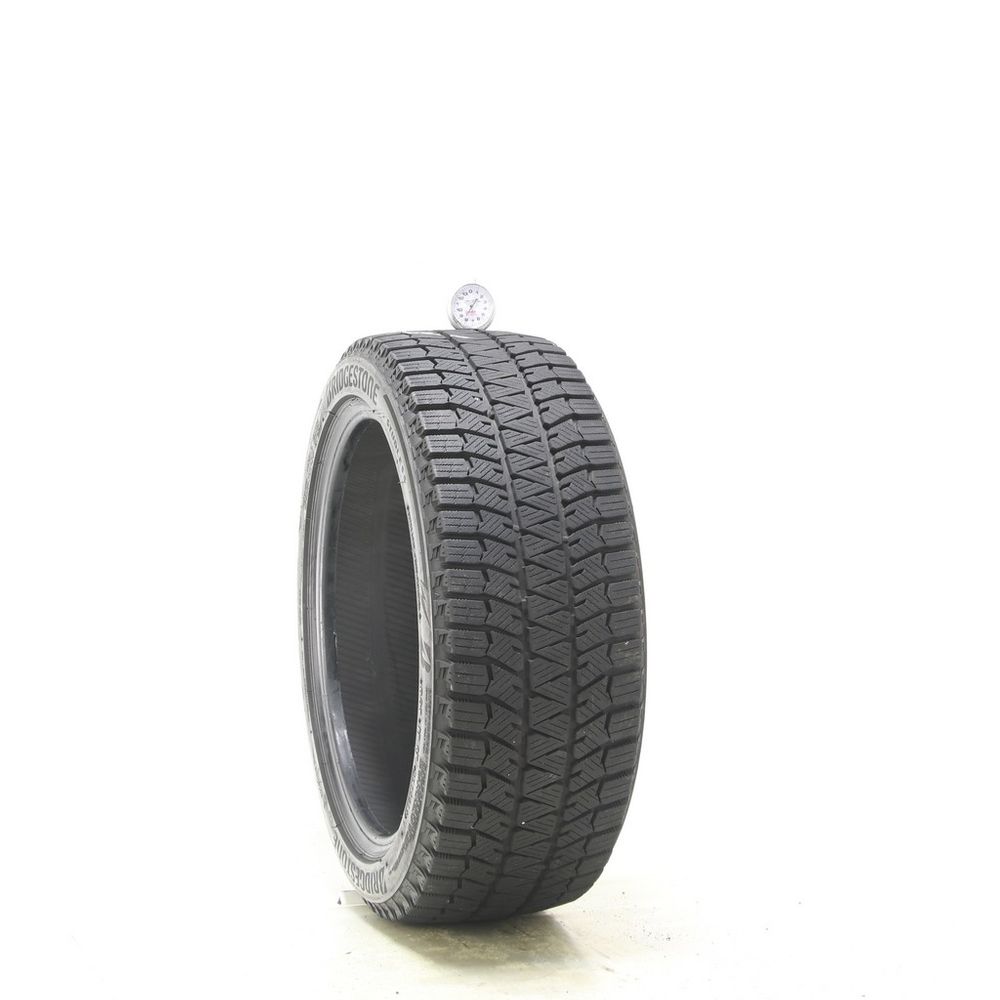 Set of (2) Used 215/45R17 Bridgestone Blizzak WS90 Studless 91T - 8.5-9.5/32 - Image 1