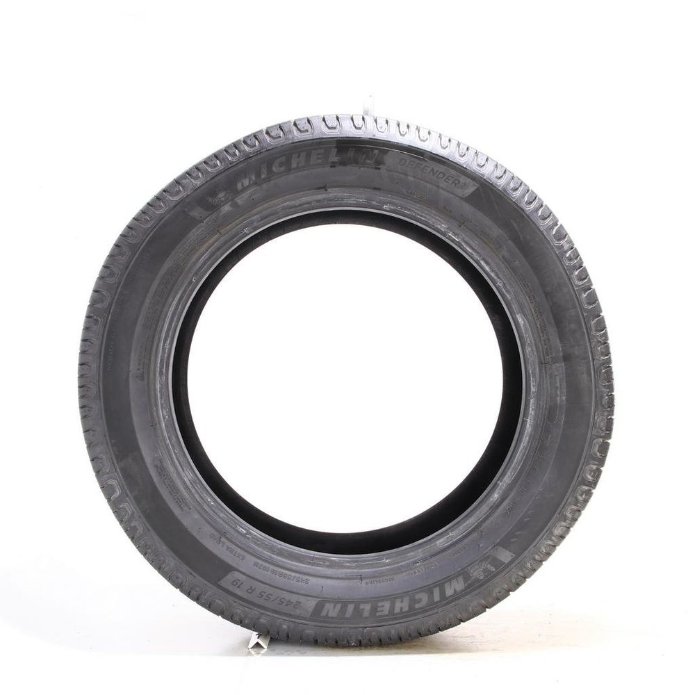 Set of (4) Used 245/55R19 Michelin Defender 2 107H - 9.5-10.5/32 - Image 6