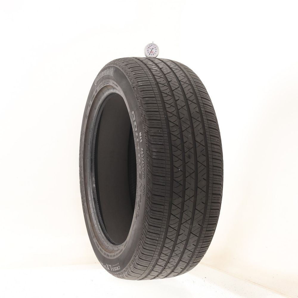 Set of (2) Used 265/45R20 Continental CrossContact LX Sport T1 ContiSilent 108V - 7.5-8/32 - Image 4