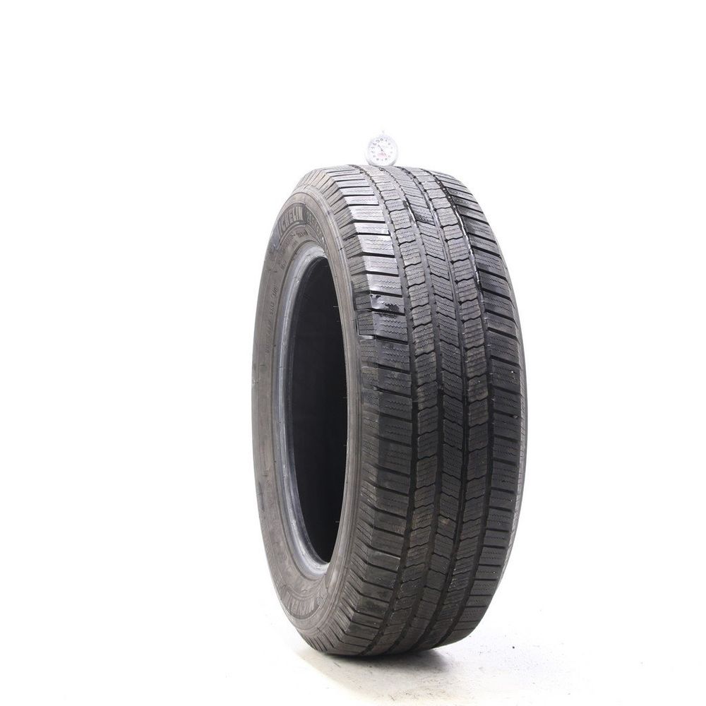 Set of (4) Used 235/60R18 Michelin Defender LTX M/S 107H - 5.5-7/32 - Image 1