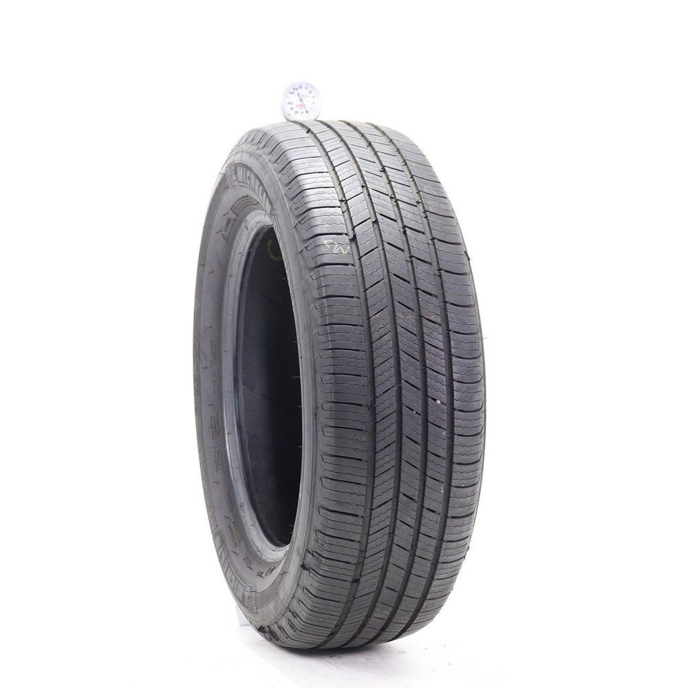 Set of (2) Used 195/65R15 Michelin Defender T+H 91H - 6-6.5/32 - Image 1