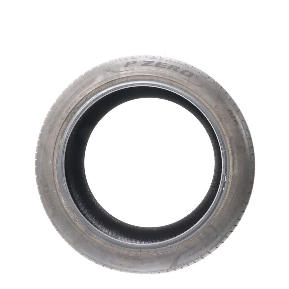 Set of (4) Used 285/40R19 Pirelli P Zero PZ4 TO Elect PNCS 107Y - 7.5/32 - Image 3