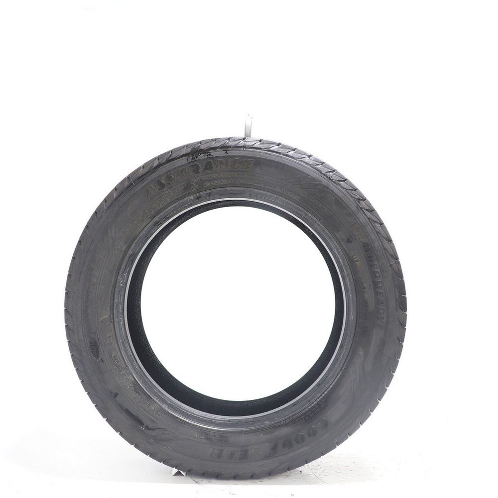 Set of (2) Used 215/55R16 Goodyear Assurance WeatherReady 97H - 7.5-8.5/32 - Image 3
