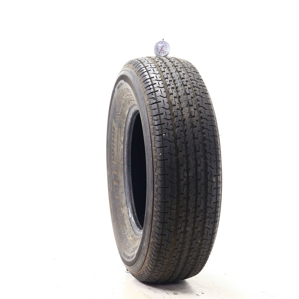 Set of (2) Used ST 225/75R15 Power King Towmax Vanguard 117/112N E - 7.5-8/32 - Image 4