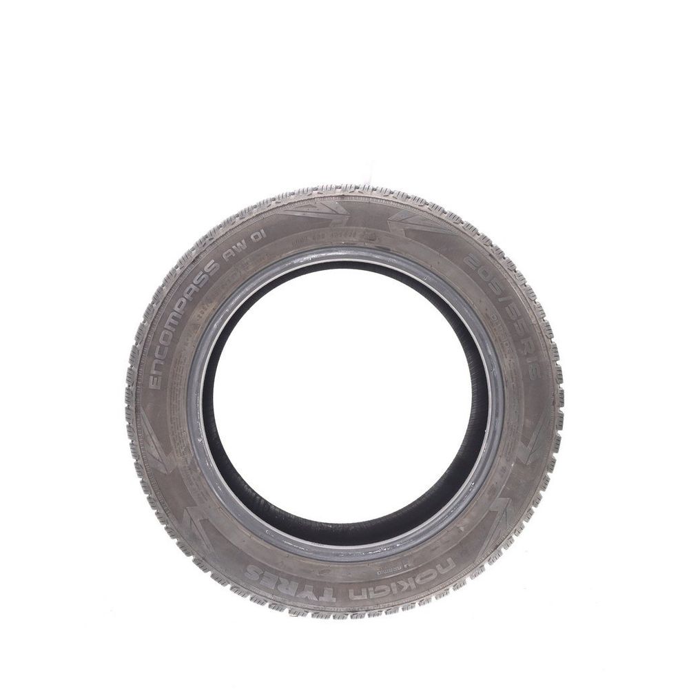 Set of (4) Used 205/55R16 Nokian Encompass AW01 91V - 8.5-10/32 - Image 9