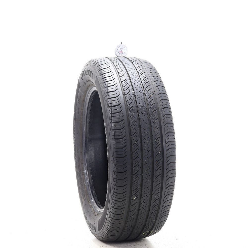 Set of (2) Used 235/55R18 Continental ProContact TX 100H - 6-7.5/32 - Image 1