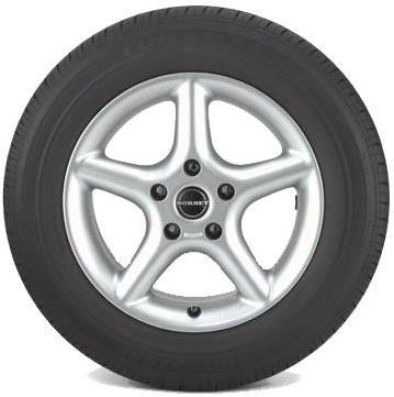 Set of (2) New P 225/40R18 Bridgestone Turanza ER33 88Y - Image 2