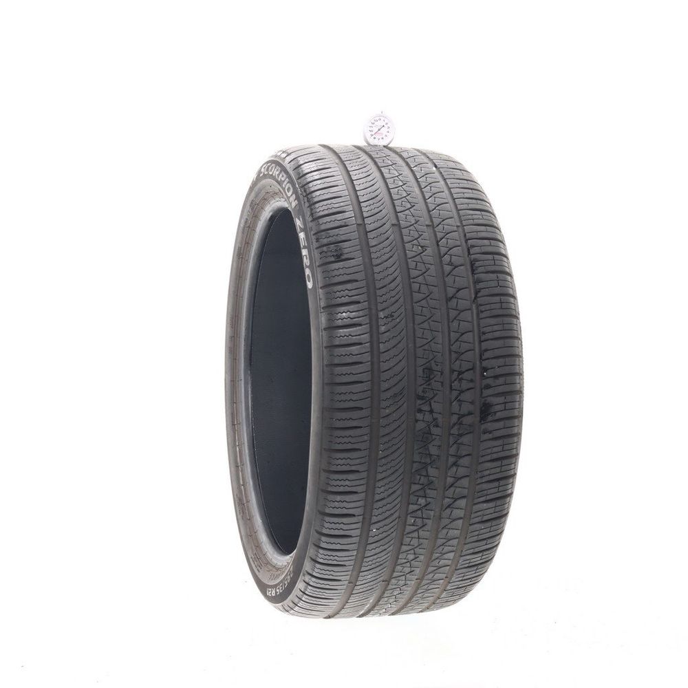 Set of (2) Used 295/35R21 Pirelli Scorpion Zero MO1 107V - 8.5-9/32 - Image 1