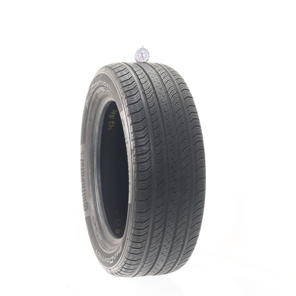 Set of (2) Used 235/55R18 Continental ProContact TX AO 100H - 5-6/32 - Image 4