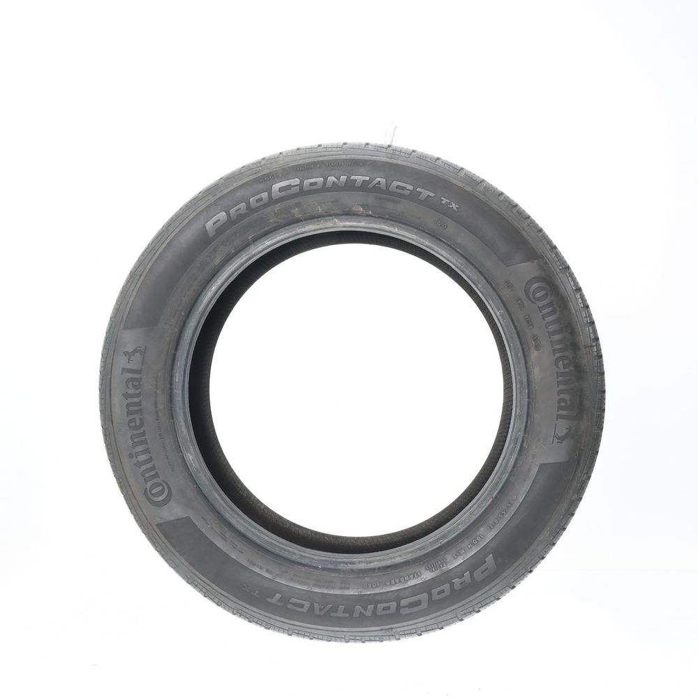 Set of (2) Used 235/55R18 Continental ProContact TX AO 100H - 5-6/32 - Image 6