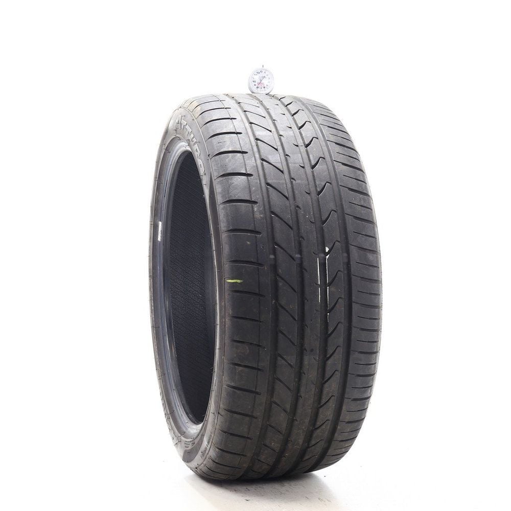 Set of (2) Used 275/40ZR20 Atturo AZ850 106Y - 8/32 - Image 1