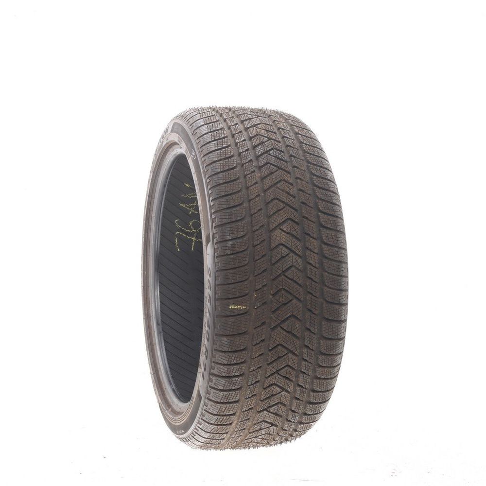 Set of (2) Driven Once 265/40R21 Pirelli Scorpion Winter MGT 105V - 10/32 - Image 1
