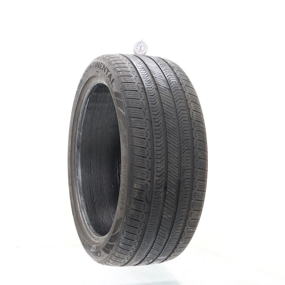 Set of (2) Used 275/40R21 Continental CrossContact RX ContiSeal 107H - 7/32 - Image 1