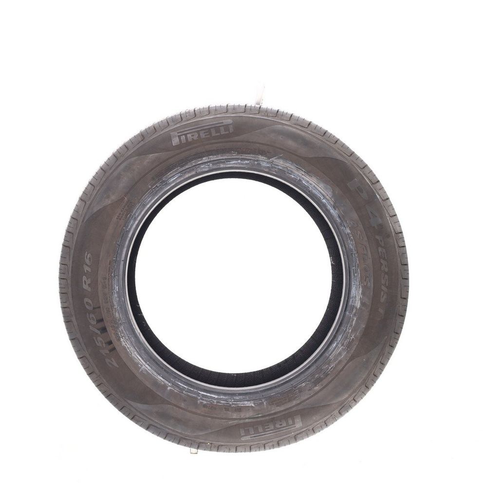 Set of (2) Used 215/60R16 Pirelli P4 Persist AS Plus 95V - 9.5-10.5/32 - Image 6
