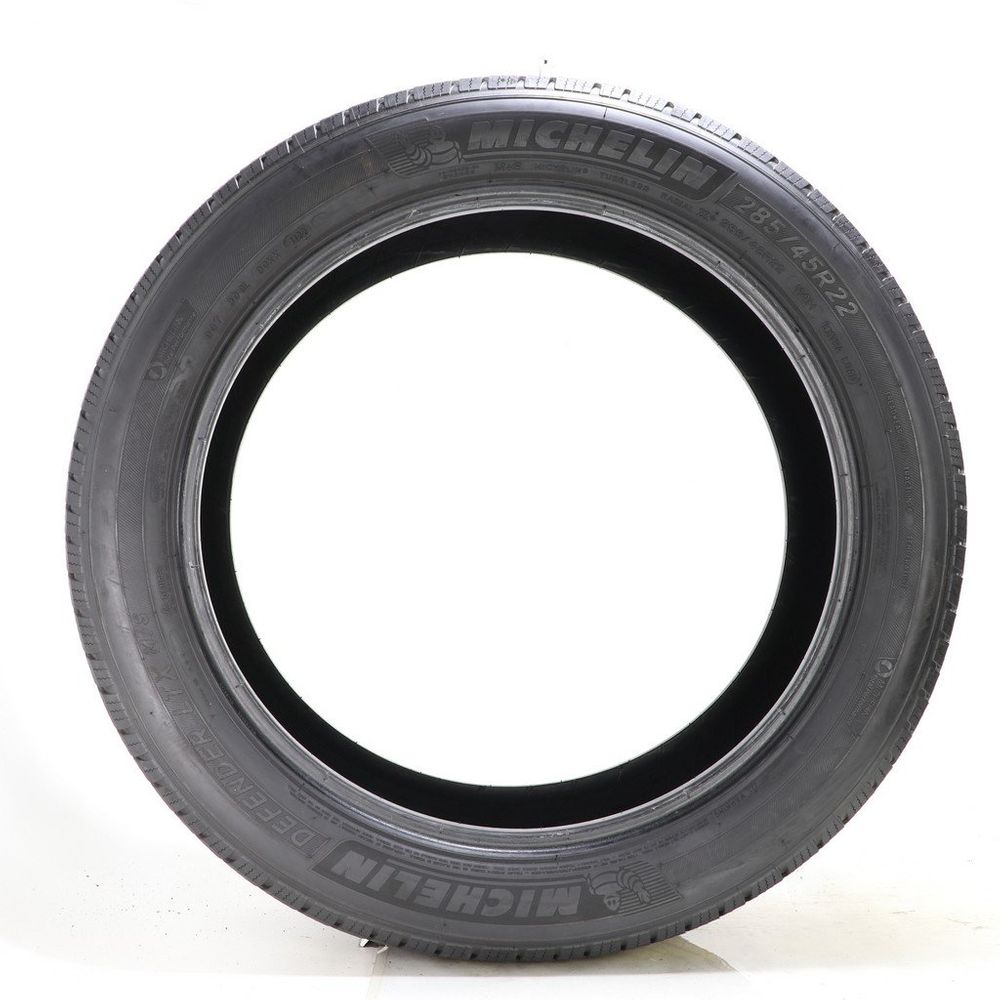 Set of (2) Used 285/45R22 Michelin Defender LTX M/S 114H - 6.5-7.5/32 - Image 3