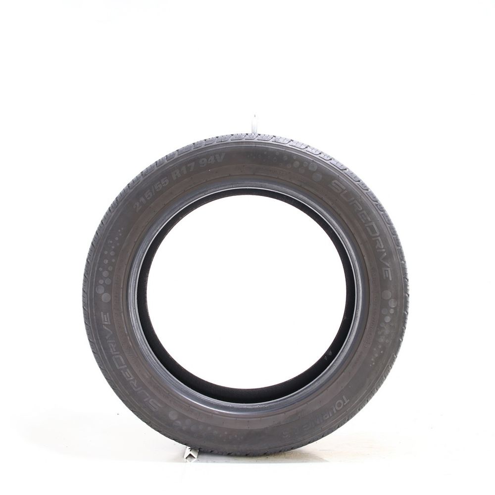 Set of (2) Used 215/55R17 SureDrive Touring A/S TA71 94V - 5.5-7/32 - Image 3