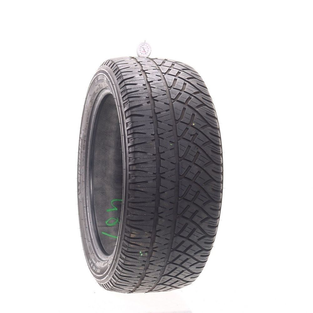 Set of (2) Used 285/45R21 Michelin Latitude Cross MO1 113W - 5.5-7/32 - Image 1