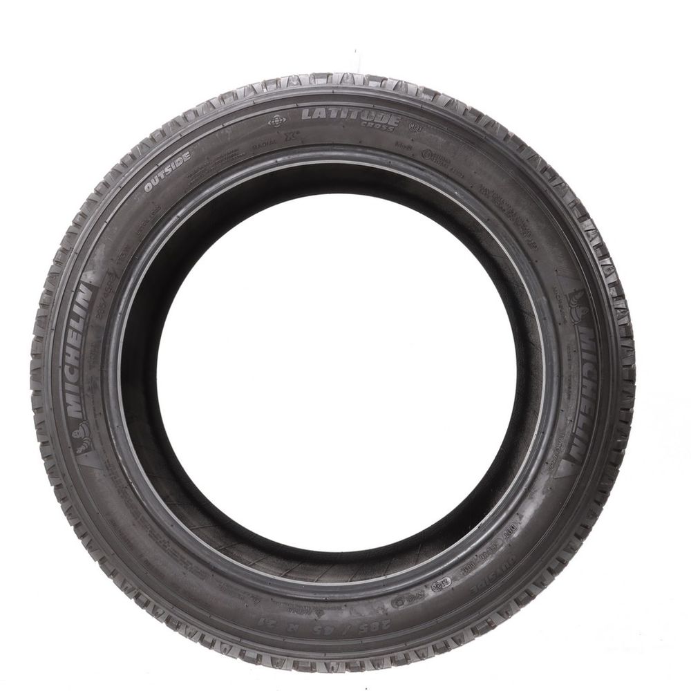 Set of (2) Used 285/45R21 Michelin Latitude Cross MO1 113W - 5.5-7/32 - Image 3
