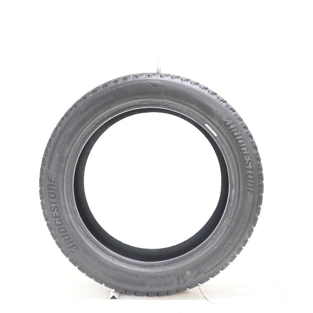 Set of (2) Used 215/50R17 Bridgestone Blizzak WS90 Studless 95H - 7.5-9/32 - Image 3
