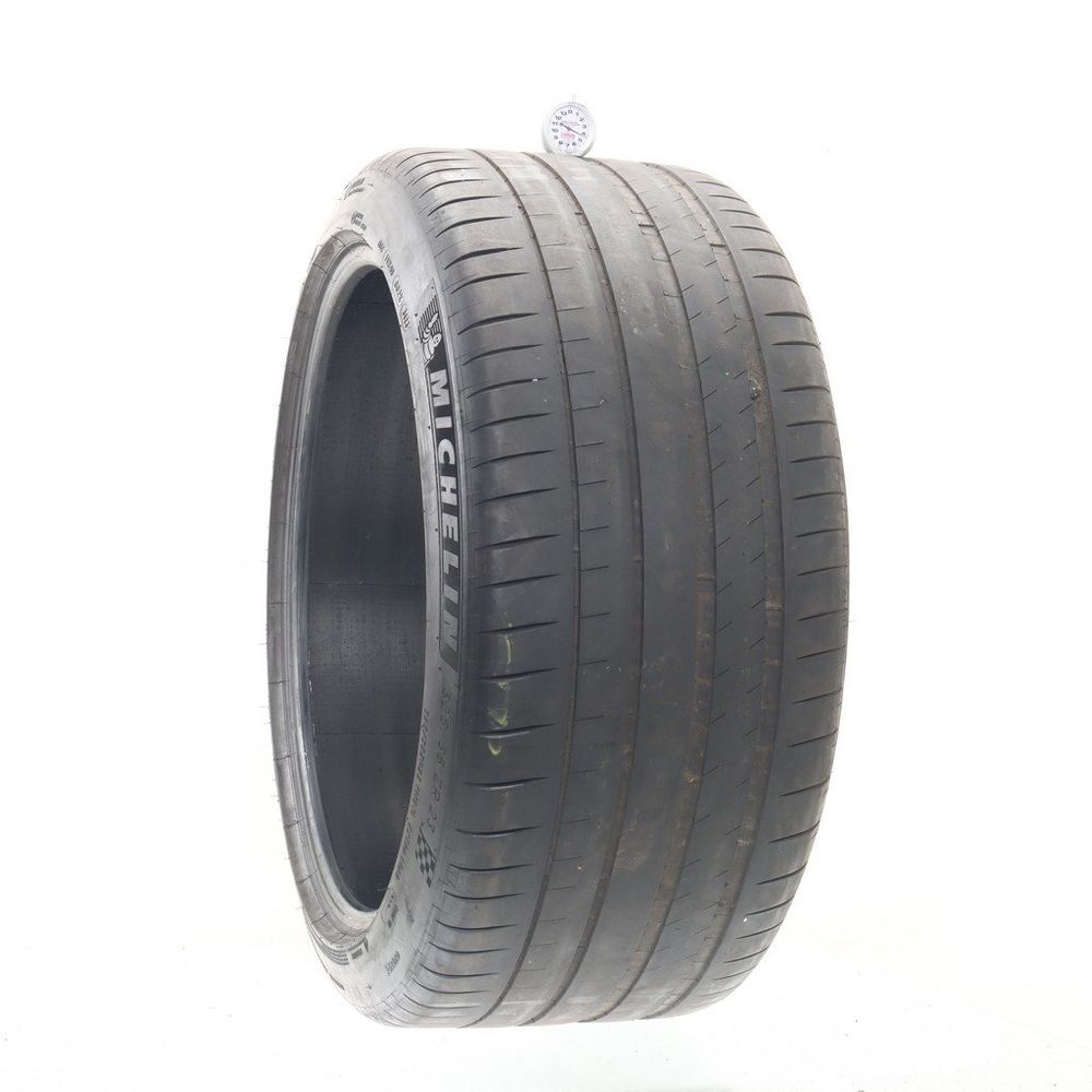 Set of (2) Used 325/35ZR23 Michelin Pilot Sport 4 S MO1 115Y - 4-4.5/32 - Image 1