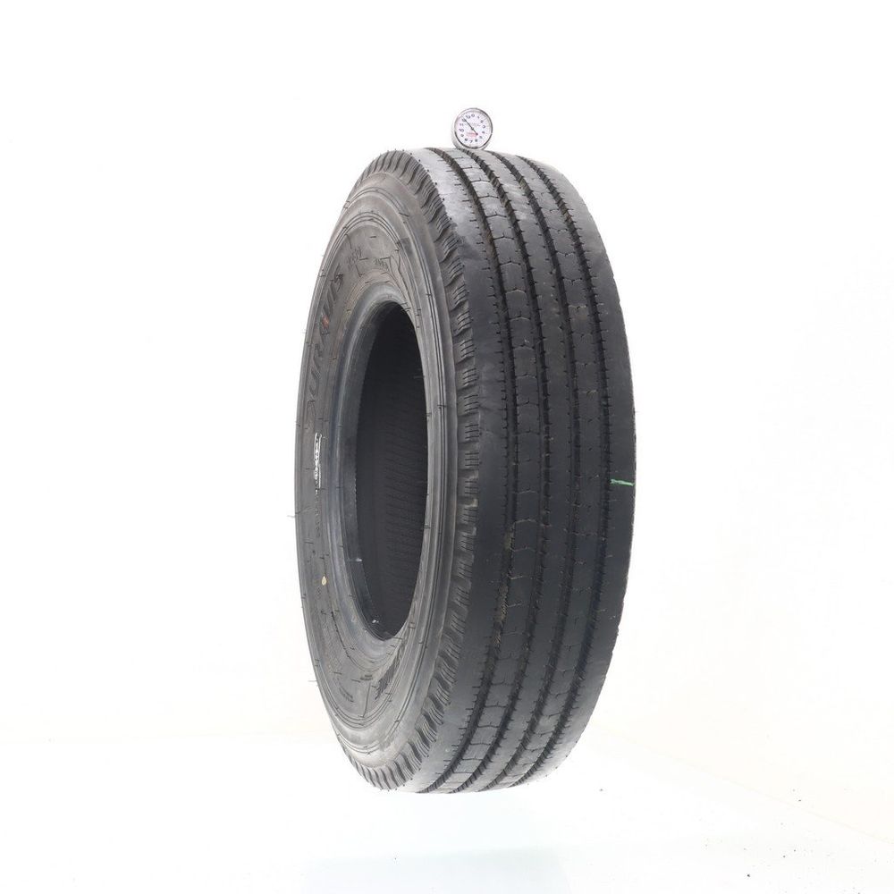 Set of (2) Used LT 215/85R16 Bridgestone Duravis R250 115/112Q E - 12-12.5/32 - Image 1