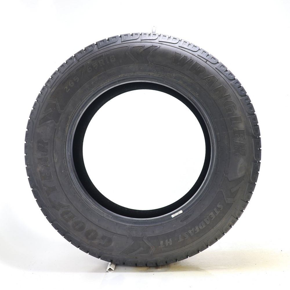 Set of (2) Used 265/65R18 Goodyear Wrangler Steadfast HT Kevlar 114T - 10-10.5/32 - Image 3