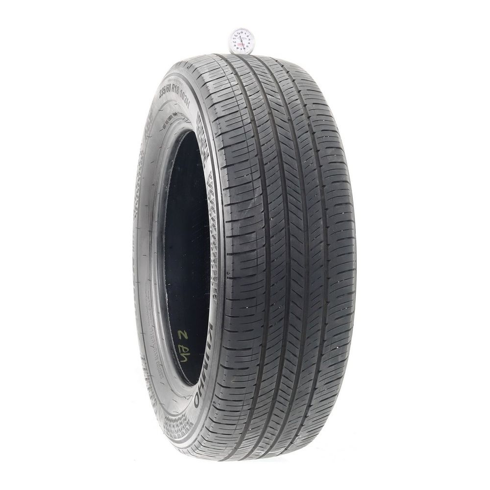 Set of (2) Used 235/60R18 Kumho Crugen HP71 103H - 5-6/32 - Image 4