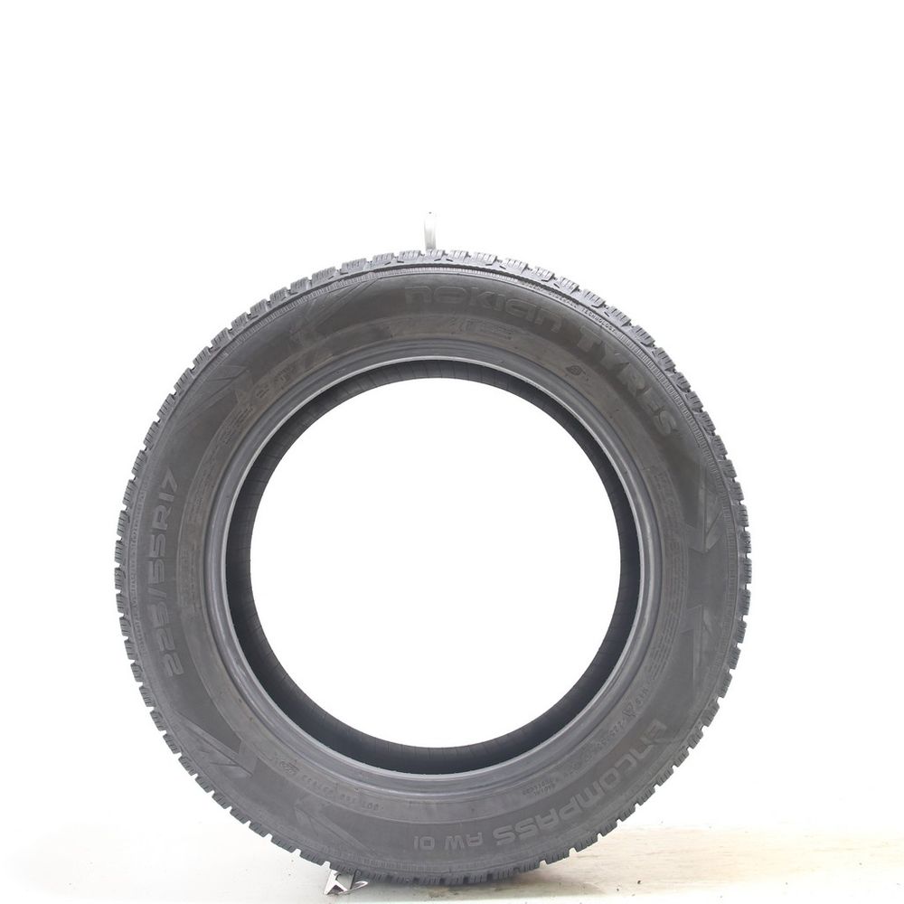 Set of (2) Used 225/55R17 Nokian Encompass AW01 97V - 9-10/32 - Image 3