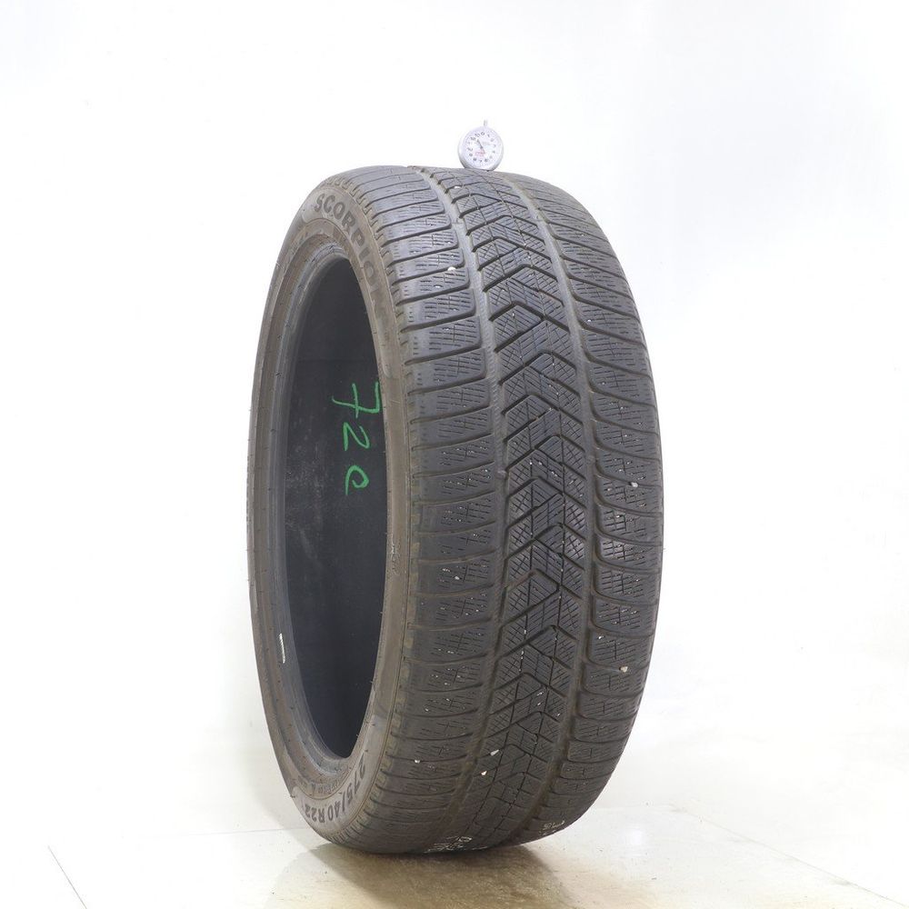 Used 275/40R22 Pirelli Scorpion Winter Run Flat 108V - 5.5/32 - Image 1