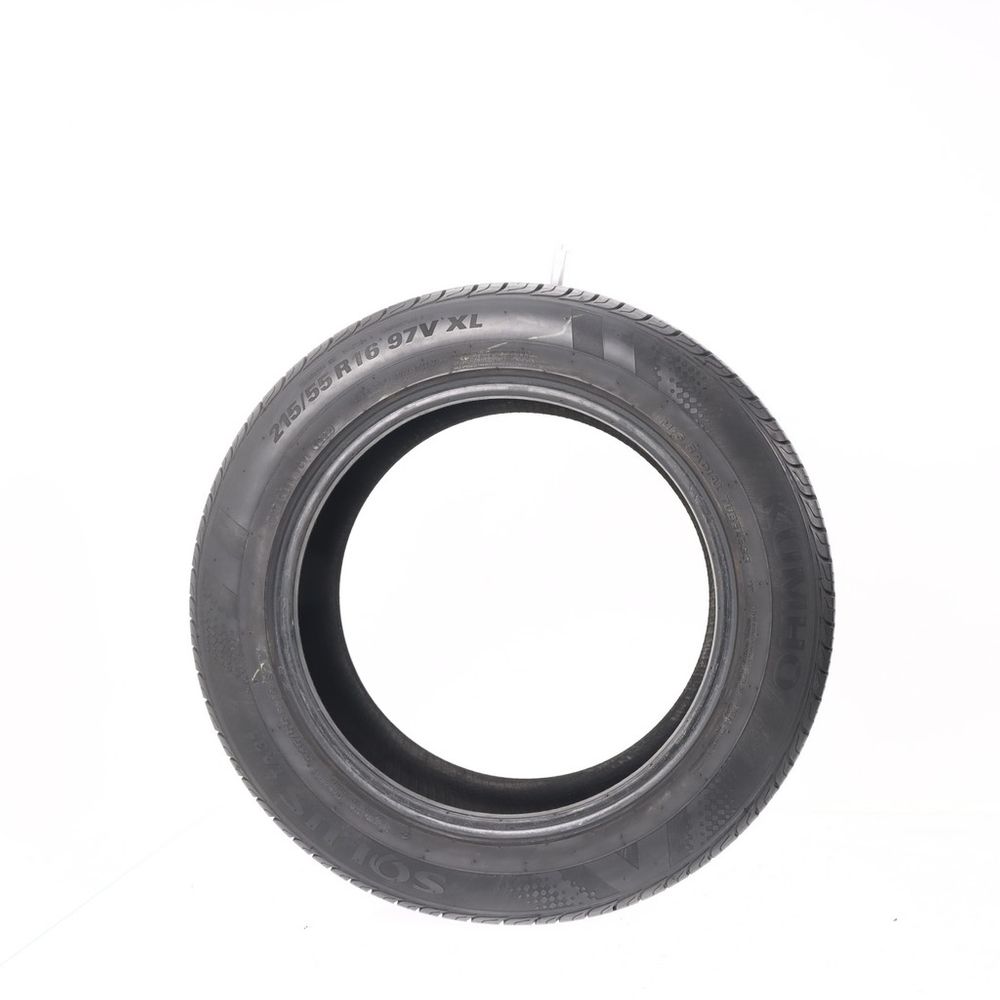 Set of (2) Used 215/55R16 Kumho Solus TA31 97V - 7.5-8/32 - Image 6